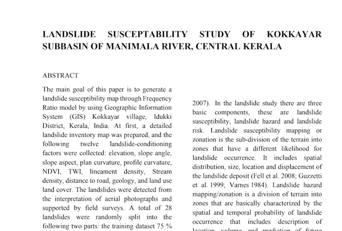 perform geospatial analysis and gis mapping